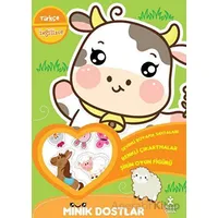 Minik Dostlar - Çiftlikte Oyun Boyama Kitabı - Kolektif - Doğan Çocuk