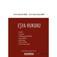 Eşya Hukuku - Haluk Nami Nomer - On İki Levha Yayınları