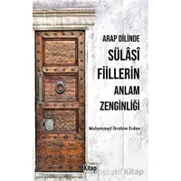 Arap Dilinde Sülasi Fiillerin Anlam Zenginliği - Muhammed İbrahim Erden - Kitap Dünyası Yayınları