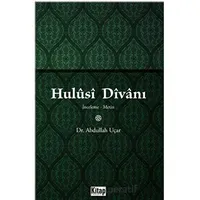 Hulusi Divanı - Abdullah Uçar - Kitap Dünyası Yayınları
