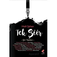 Tek Şiir - Halil Şahan - Klaros Yayınları