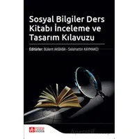 Sosyal Bilgiler Ders Kitabı İnceleme ve Tasarlama Kılavuzu - Kolektif - Pegem Akademi Yayıncılık