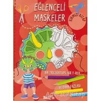 Eğlenceli Maskeler - Kırmızı Kitap - Kolektif - Parıltı Yayınları
