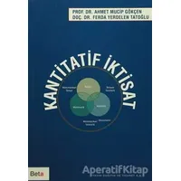 Kantitatif İktisat - Ahmet Mucip Gökçen - Beta Yayınevi