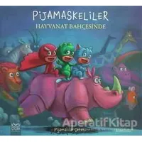 Pijamaskeliler Hayvanat Bahçesinde - Romuald - 1001 Çiçek Kitaplar