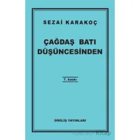 Çağdaş Batı Düşüncesinden - Sezai Karakoç - Diriliş Yayınları