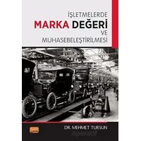 İşletmelerde Marka Değeri ve Muhasebeleştirilmesi - Mehmet Tursun - Nobel Bilimsel Eserler