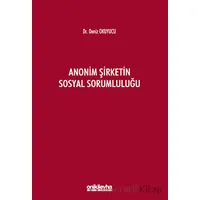 Anonim Şirketin Sosyal Sorumluluğu - Deniz Okuyucu - On İki Levha Yayınları