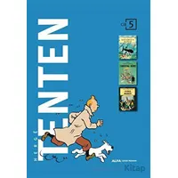 Tenten - Cilt 5 (Ciltli) - Herge - Alfa Yayınları