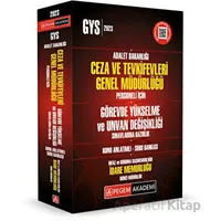 2025 CTE Adalet Bakanlığı Ceza ve Tevkifevleri Genel Müdürlüğü İnfaz Koruma Başmemurluğu-İdare Memur