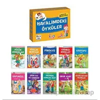 Hayalimdeki Öyküler - (10 Kitap+Soru Kitapçığı) - Tuba Öztürk - Bıcırık Yayınları