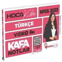 Hoca Kafası 2023 KPSS Türkçe Video Kafa Notlar - Öznur Saat Yıldırım
