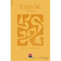 Editör - Lecteur - Harald Neugebauer - Maarif Mektepleri