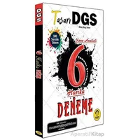 DGS 6 Harika Deneme PDF Çözümlü Tasarı Yayınları - Kolektif - Tasarı Eğitim Yayınları