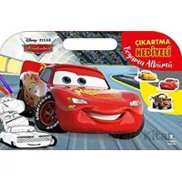 Disney Arabalar Çıkartma Hediyeli Boyama Albümü - Kolektif - Doğan Çocuk