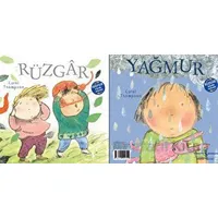 Rüzgar - Yağmur (İki Kitap Bir Arada) - Carol Thompson - İş Bankası Kültür Yayınları