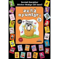 Stickerlı 5+ Yaş Zekâ Oyunları - Pedagog Afife Çoruk - Beyaz Panda Yayınları