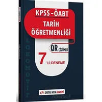KPSS ÖABT Tarih Öğretmenliği Lokomotif Serisi QR Çözümlü 7li Deneme Akademi