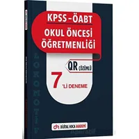 KPSS ÖABT Okul Öncesi Öğretmenliği Lokomotif Serisi QR Çözümlü 7li Deneme Akademi