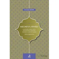 Mecmeul - Fevaid - Duran Ekizer - Fecr Yayınları