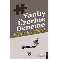 Yanlış Üzerine Deneme - Victor Brochard - Dorlion Yayınları