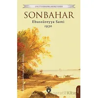 Sonbahar - Ebusüreyya Sami - Dorlion Yayınları