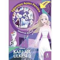 Karlar Ülkesi 2 Eğlenceye Açılan Pencere Çıkartmalı Boyama Kitabı - Kolektif - Doğan Çocuk