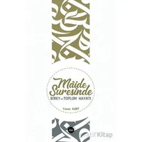 Maide Suresinde Birey ve Toplum Hayatı - Yavuz Kurt - Diyanet İşleri Başkanlığı