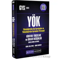 2024 YÖK Görevde Yükselme ve Ünvan Değişikliği Konu Anlatımlı Soru Bankası
