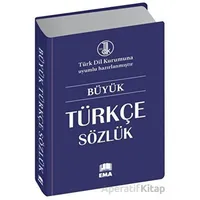 Büyük Türkçe Sözlük (Biala Kapak) - Kolektif - Ema Kitap