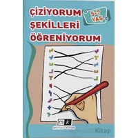 Çiziyorum Şekilleri Öğreniyorum 5-7 Yaş - Mahmut Yılmaz - Mirhan Kitap