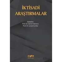 İktisadi Araştırmalar - Kolektif - Der Yayınları