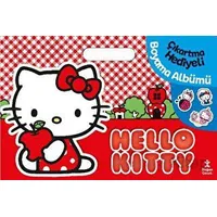 Hello Kitty Çıkartma Hediyeli Boyama Albümü - Kolektif - Doğan Çocuk