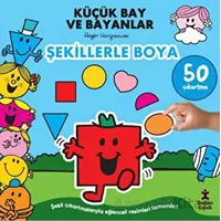 Küçük Bay ve Bayanlar Şekillerle Boya - Kolektif - Doğan Çocuk