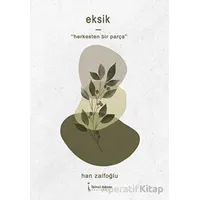 Eksik - Han Zaifoğlu - İkinci Adam Yayınları