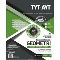 TYT-AYT Geometri Çokgen-Dörtgen-Çember Soru Bankası - Kolektif - Pegem Akademi Yayıncılık