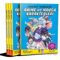 Anime ve Manga Karakterleri - Kendiniz Tasarlayın - Tb Choi - HayalPerest Kitap