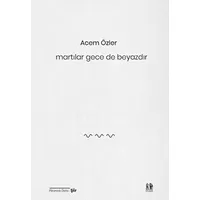 Martılar Gece de Beyazdır - Acem Özler - Pikaresk Yayınevi