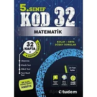 5. Sınıf Matematik Kod 32 Tekrar Testleri - Kolektif - Tudem Yayınları