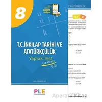 8.Sınıf LGS T.C İnkılap Tarihi ve Atatürkçülük Yaprak Test Birey PLE