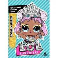 L.O.L. Surprise! - Totally Queen - Çıkartmalı Boyama Kitabı - Kolektif - Doğan Çocuk
