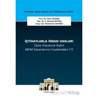 İçtihatlarla İnsan Hakları Ceza Hukukuna İlişkin Aihm Kararlarının İncelemeleri (1)