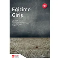 Eğitime Giriş - (Ekonomik Boy) - Hasan Basri Memduhoğlu - Pegem Akademi Yayıncılık