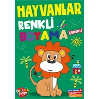 Renkli Boyama Hayvanlar Boyama Zamanı