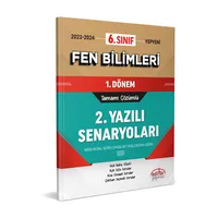 6.Sınıf Fen Bilimleri 1.Dönem Ortak Sınav 2. Yazılı Senaryoları Çözümlü Editör Yayınevi