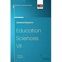 International Research in Education Sciences VII