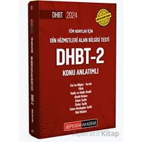 2024 Din Hizmetleri Alan Bilgisi Testi DHBT-2 Konu Anlatımlı - Kolektif - Pegem Akademi Yayıncılık