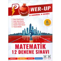 8.Sınıf Power-up Matematik 12 Deneme Sınavı Nartest Yayınevi