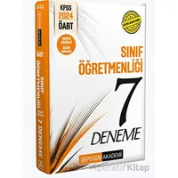 2024 KPSS ÖABT Sınıf Öğretmenliği Tamamı Çözümlü 7 Deneme - Kolektif - Pegem Akademi Yayıncılık