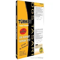 DGS Türkçe Yaprak Test - Kolektif - Tasarı Eğitim Yayınları
